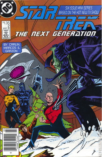 Variant Cover for Star Trek: The Next Generation #2