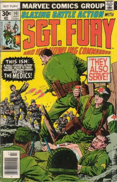 Cover art for Sgt. Fury and His Howling Commandos #141