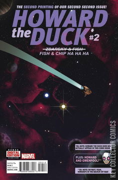 Variant Cover for Howard the Duck #2