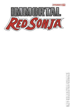 Variant Cover for Immortal Red Sonja #1
