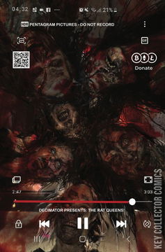 Variant Cover for Red Room: Trigger Warnings #2