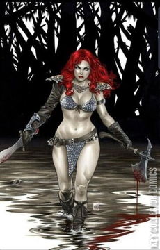Variant Cover for Red Sonja: Age of Chaos #1