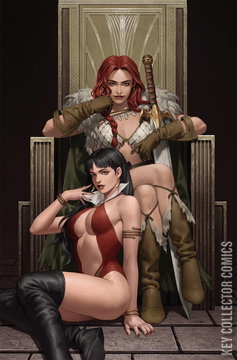 Variant Cover for Vampirella vs. Red Sonja #3