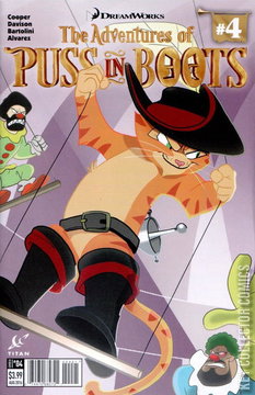 Variant Cover for The Adventures of Puss In Boots #4