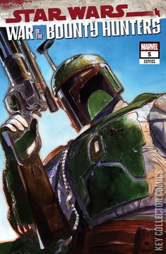 Variant Cover for Star Wars: War of the Bounty Hunters #5