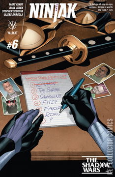 Variant Cover for Ninjak #6