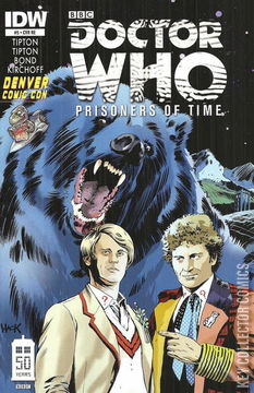 Variant Cover for Doctor Who: Prisoners of Time #5