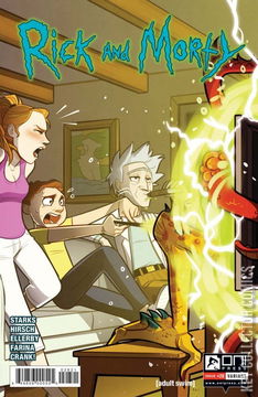 Variant Cover for Rick and Morty #28