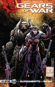 Variant Cover for Gears of War: Rise of Raam #3