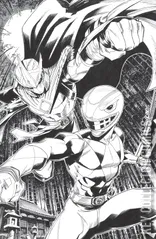 Variant Cover for Mighty Morphin Power Rangers / Teenage Mutant Ninja Turtles #2