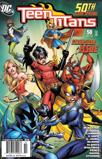 Cover art for Teen Titans #50 