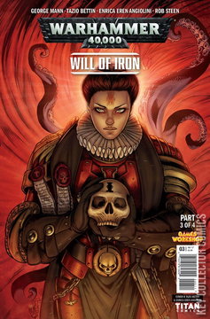 Variant Cover for Warhammer 40,000: Will of Iron #3
