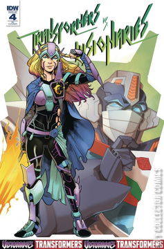 Variant Cover for Transformers vs. the Visionaries #4