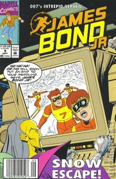 Variant Cover for James Bond Jr. #9