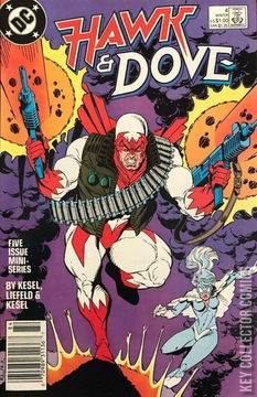 Variant Cover for Hawk and Dove #4