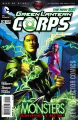 Cover for Green Lantern Corps #21