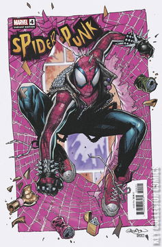 Variant Cover for Spider-Punk: Arms Race #4