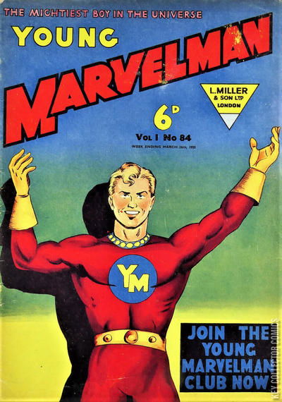 Cover art for Young Marvelman #84 