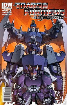 Variant Cover for Transformers: Heart of Darkness #1