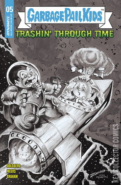 Variant Cover for Garbage Pail Kids: Trashin' Through Time #5