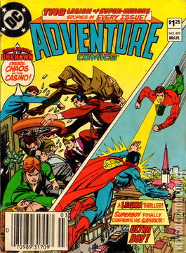 Variant Cover for Adventure Comics #497