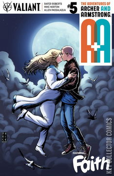 Variant Cover for A&A: The Adventures of Archer & Armstrong #5