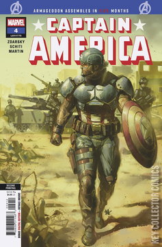Variant Cover for Captain America #4