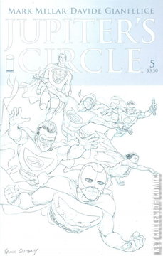 Variant Cover for Jupiter's Circle #5