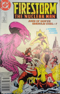 Variant Cover for Firestorm the Nuclear Man #73