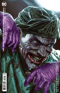 Variant Cover for Joker: The Man Who Stopped Laughing #6