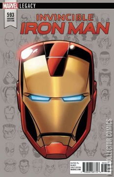 Variant Cover for Iron Man #593