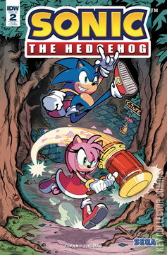 Variant Cover for Sonic the Hedgehog #2