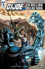Cover for G.I. Joe vs the Six Million Dollar Man #4