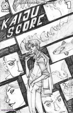 Variant Cover for Kaiju Score #1