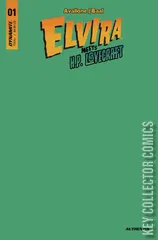 Variant Cover for Elvira Meets H.P. Lovecraft #1