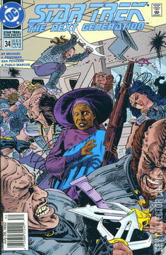 Variant Cover for Star Trek: The Next Generation #34