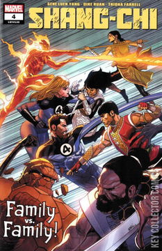 Variant Cover for Shang-Chi #4