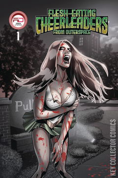 Variant Cover for Flesh Eating Cheerleaders From Outer Space #1