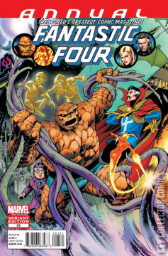 Variant Cover for Fantastic Four Annual #33