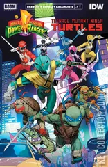 Variant Cover for Mighty Morphin Power Rangers / Teenage Mutant Ninja Turtles #1