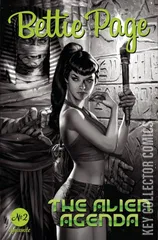 Variant Cover for Bettie Page: Alien Agenda #2