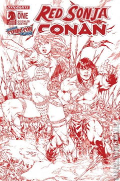 Variant Cover for Red Sonja / Conan #1