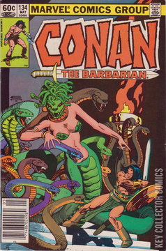 Variant Cover for Conan the Barbarian #134