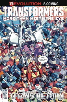 Variant Cover for Transformers: More Than Meets The Eye #57