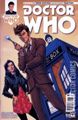 Cover for Doctor Who: The Tenth Doctor - Year Two #8
