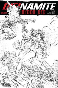 Variant Cover for Die!namite: Blood Red #2