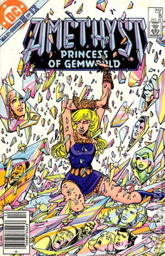 Variant Cover for Amethyst: Princess of Gemworld #8