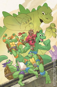 Variant Cover for Teenage Mutant Ninja Turtles x Godzilla #1