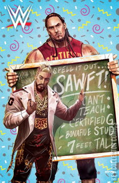 Variant Cover for WWE #4