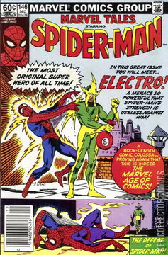 Variant Cover for Marvel Tales #146